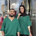 تیشرت یقه کوبایی