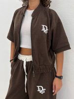 ست بامبر شلوار لامر DIOR - تصویر 3